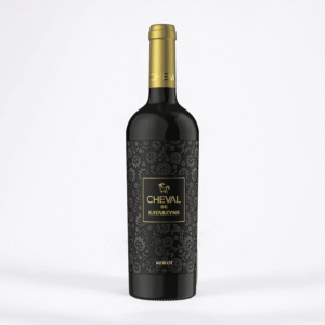 butelka wina Cheval Merlot